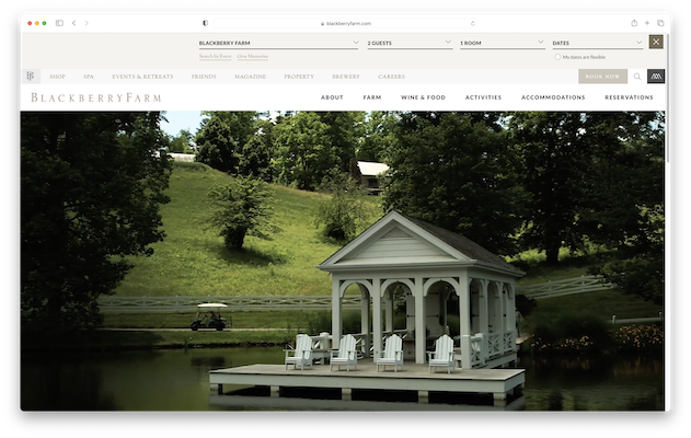 Blackberry Farm & Mountain project screenshot 1