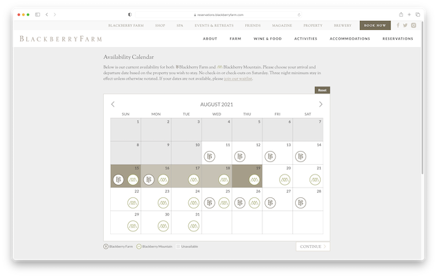Blackberry Farm & Mountain project screenshot 3