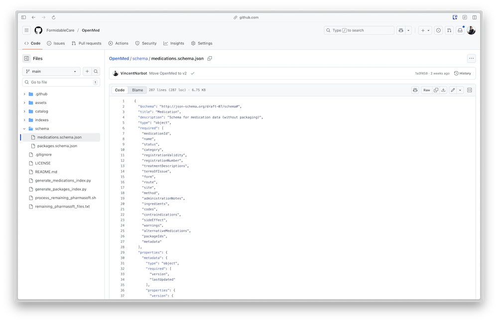 OpenMed project screenshot 2